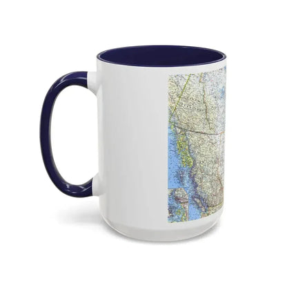Canada - Western (1966) (Map) Accent Coffee Mug - Go Mug Yourself
