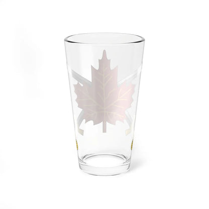 Canadian Army Badge (Canada) (Coat of Arms) Pint Glass 16oz - Go Mug Yourself