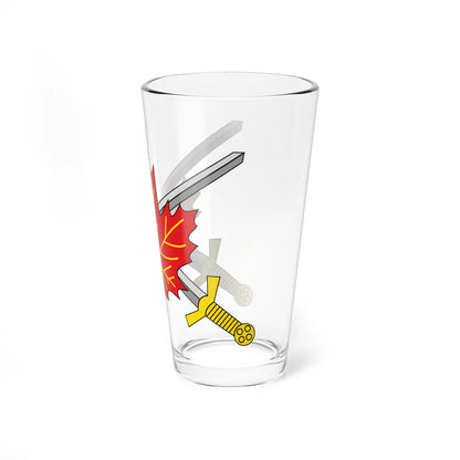 Canadian Army Badge (Canada) (Coat of Arms) Pint Glass 16oz - Go Mug Yourself