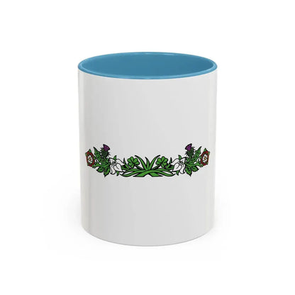 Canadian Compartment - Accent Coffee Mug 11oz Light Blue - Go Mug Yourself