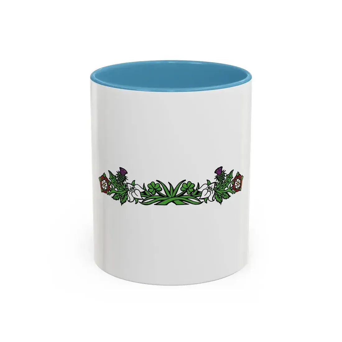 Canadian Compartment - Accent Coffee Mug 11oz Light Blue - Go Mug Yourself