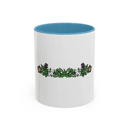 Canadian Compartment - Accent Coffee Mug 11oz Light Blue - Go Mug Yourself