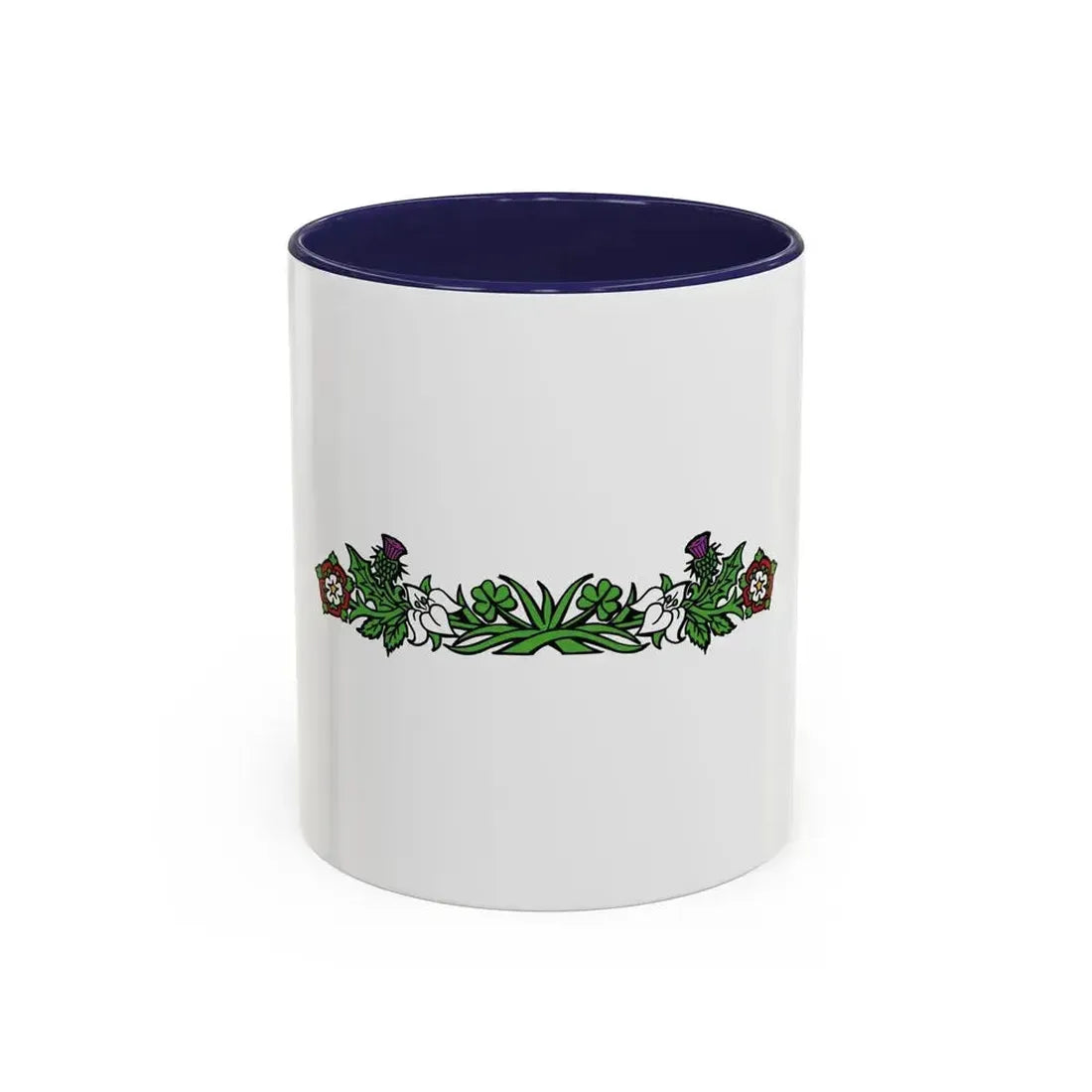 Canadian Compartment - Accent Coffee Mug 11oz Navy - Go Mug Yourself