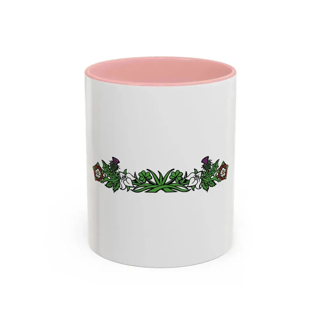 Canadian Compartment - Accent Coffee Mug 11oz Pink - Go Mug Yourself