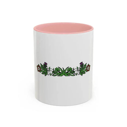 Canadian Compartment - Accent Coffee Mug 11oz Pink - Go Mug Yourself