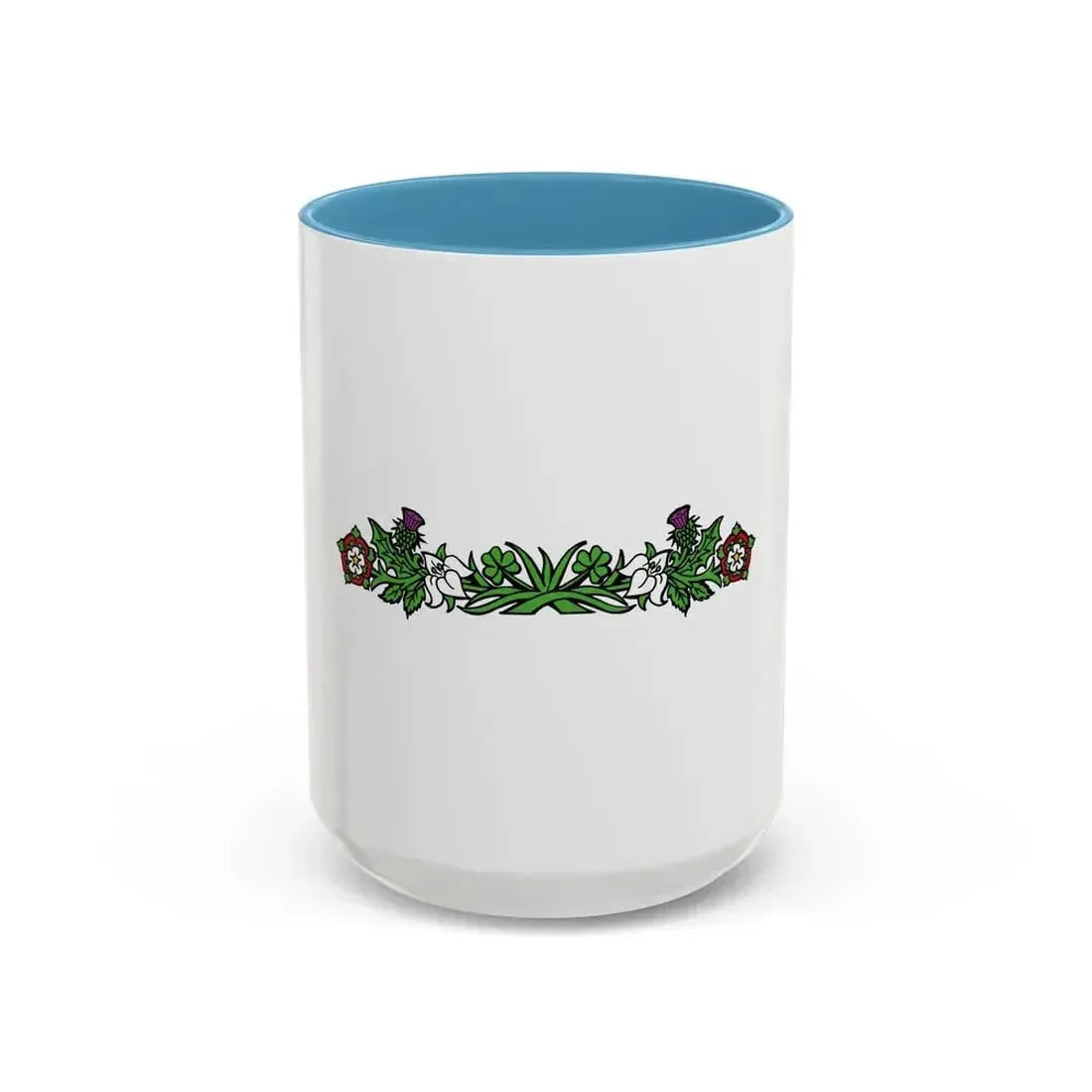 Canadian Compartment - Accent Coffee Mug 15oz Light Blue - Go Mug Yourself