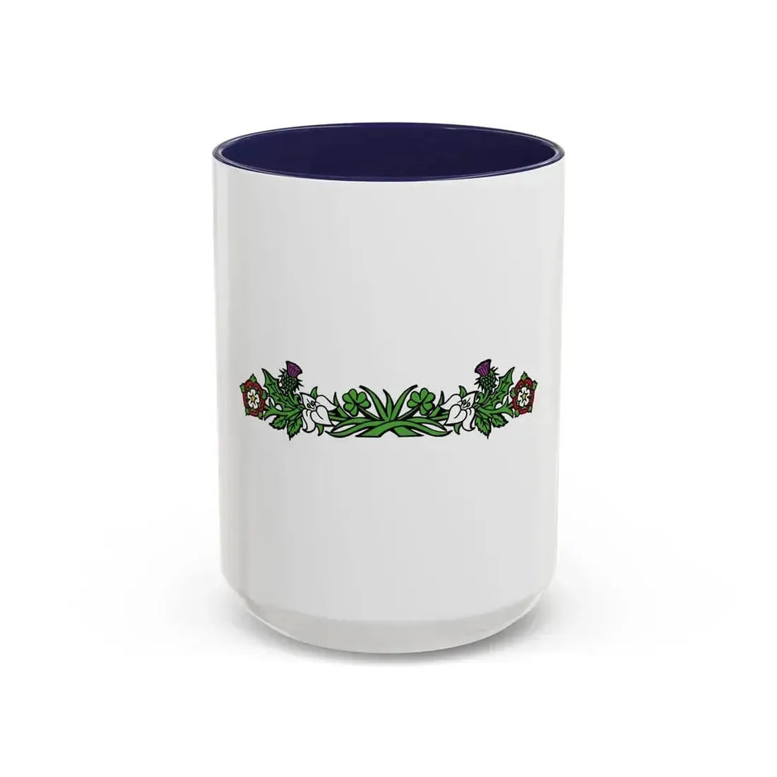 Canadian Compartment - Accent Coffee Mug 15oz Navy - Go Mug Yourself