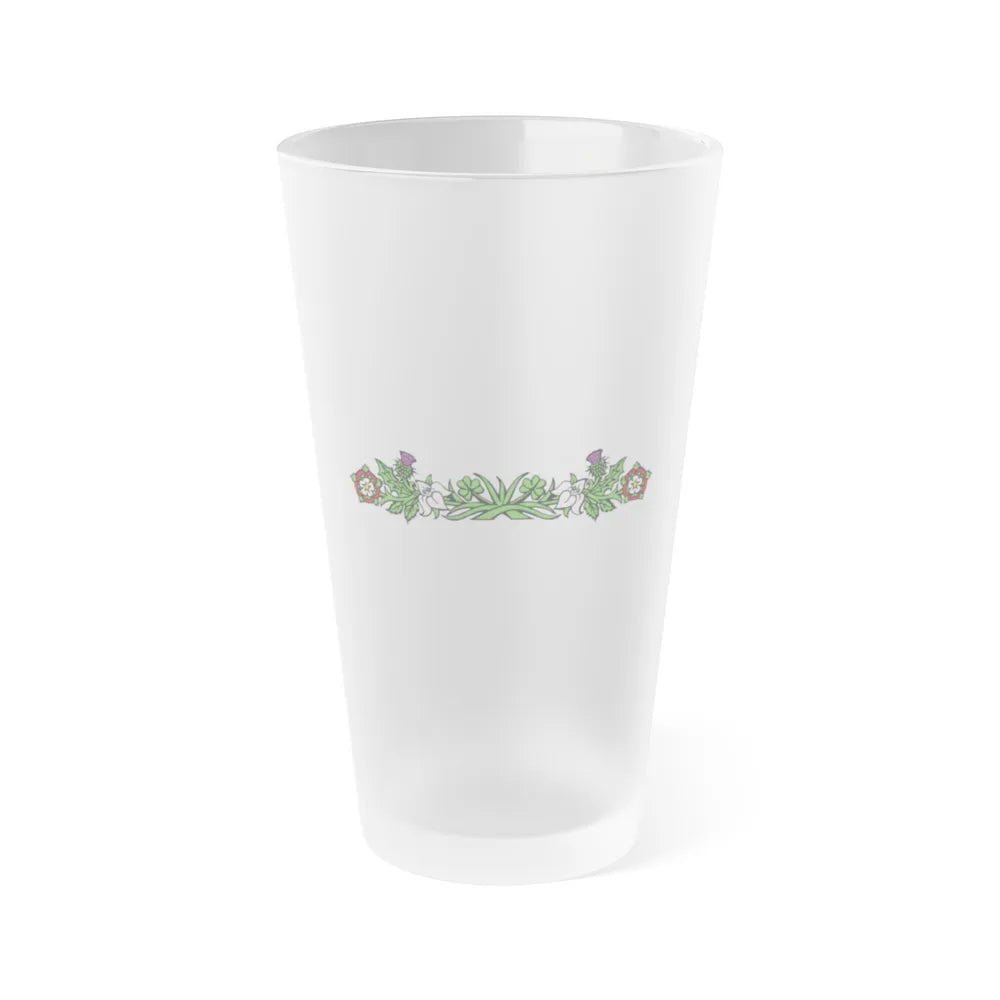 Canadian Compartment - Frosted Pint Glass 16oz-16oz-Frosted-Go Mug Yourself