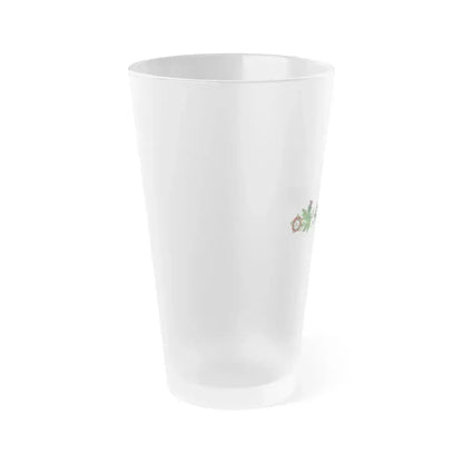 Canadian Compartment - Frosted Pint Glass 16oz - Go Mug Yourself