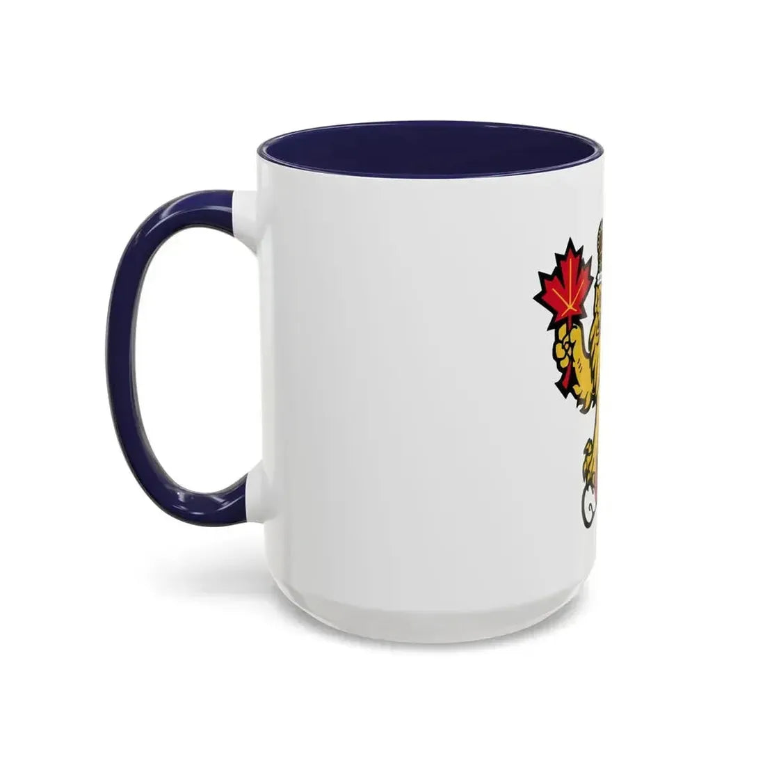 Canadian Crest - Accent Coffee Mug - Go Mug Yourself