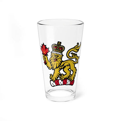 Canadian Crest - Pint Glass 16oz-16oz-Go Mug Yourself