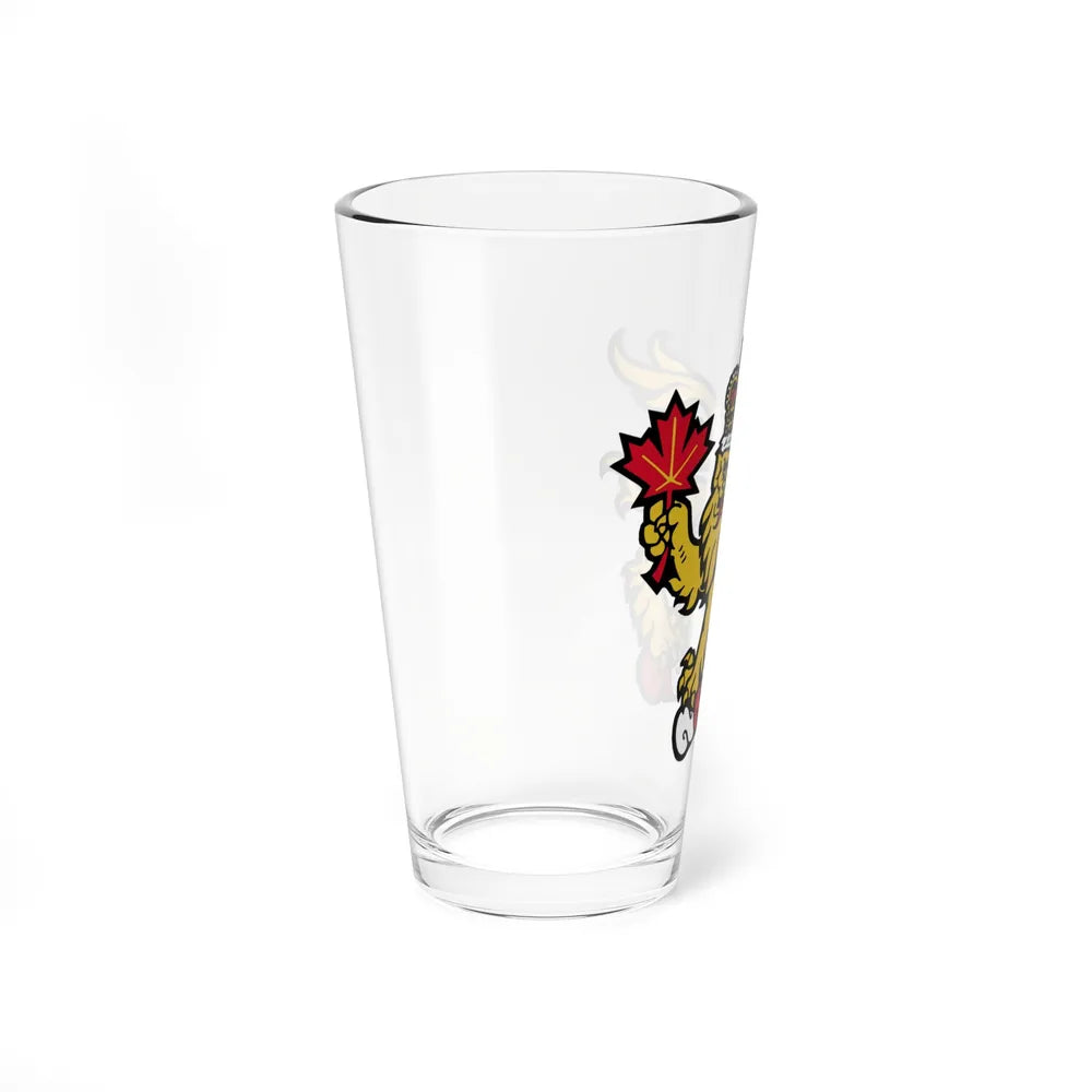 Canadian Crest - Pint Glass 16oz-Go Mug Yourself