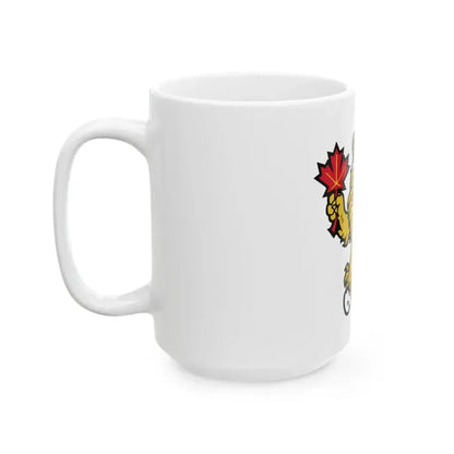 Canadian Crest - White Coffee Mug - Go Mug Yourself