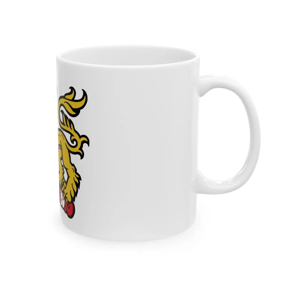 Canadian Crest - White Coffee Mug-Go Mug Yourself