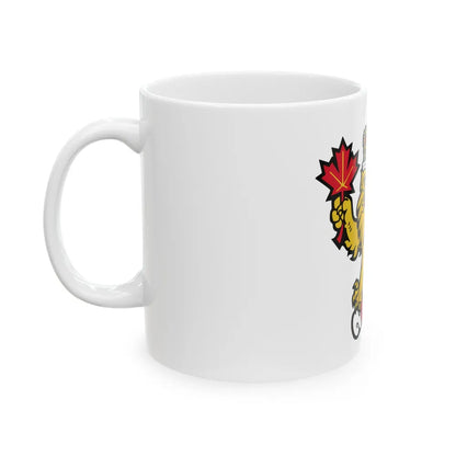 Canadian Crest - White Coffee Mug-Go Mug Yourself