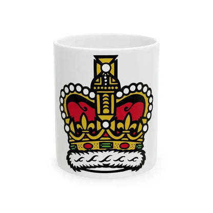 Canadian Crown - White Coffee Mug 11oz - Go Mug Yourself