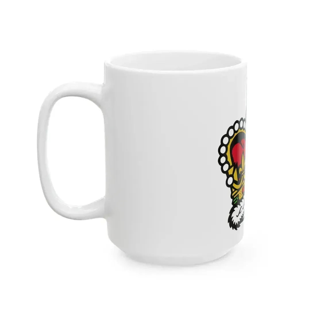 Canadian Crown - White Coffee Mug - Go Mug Yourself