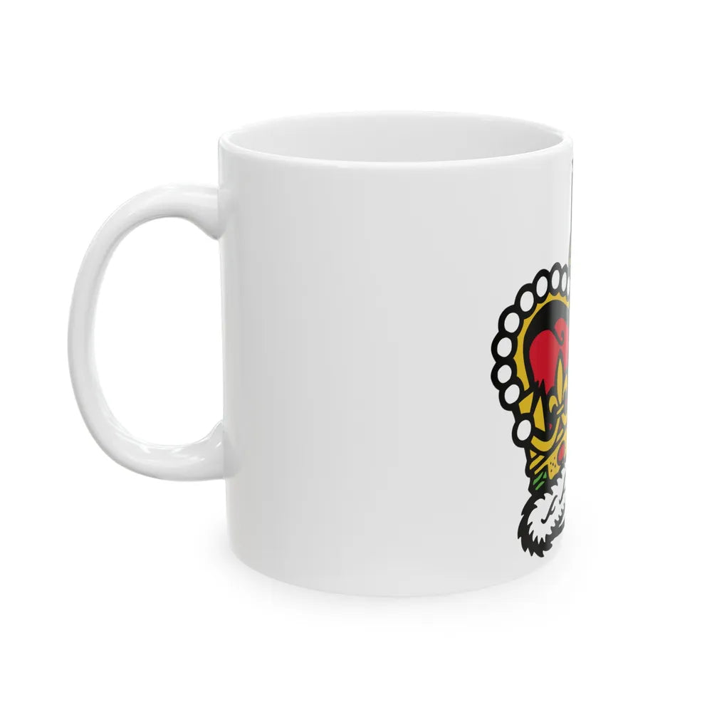 Canadian Crown - White Coffee Mug-Go Mug Yourself