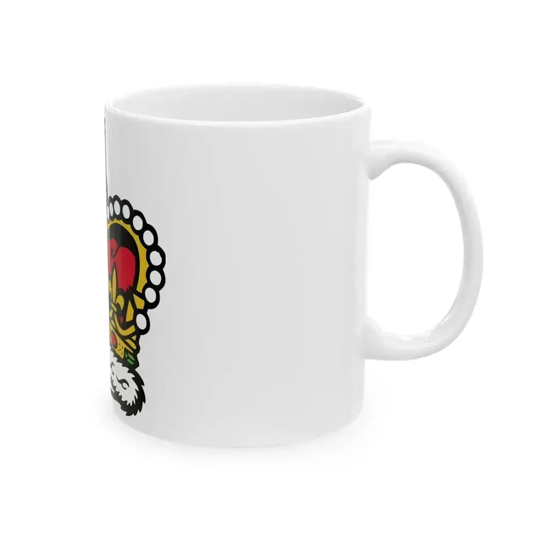 Canadian Crown - White Coffee Mug - Go Mug Yourself
