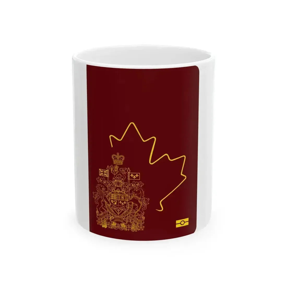 Canadian Diplomatic Passport - White Coffee Mug 11oz - Go Mug Yourself