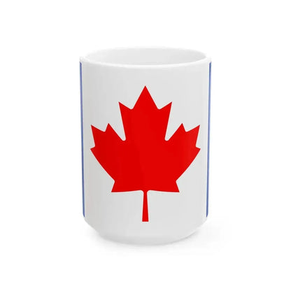 Canadian Duality Flag (Canada) White Coffee Mug 15oz - Go Mug Yourself