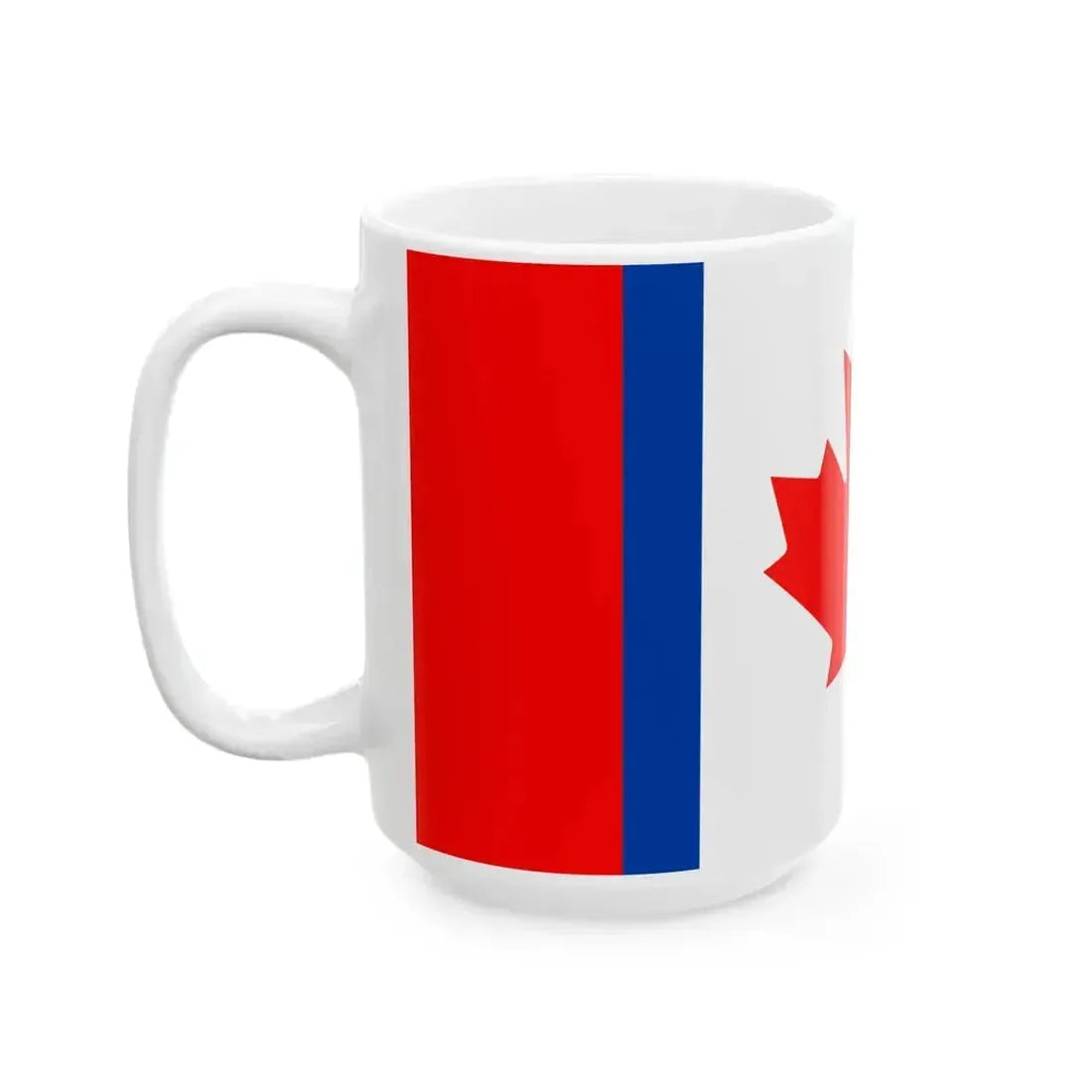 Canadian Duality Flag (Canada) White Coffee Mug - Go Mug Yourself