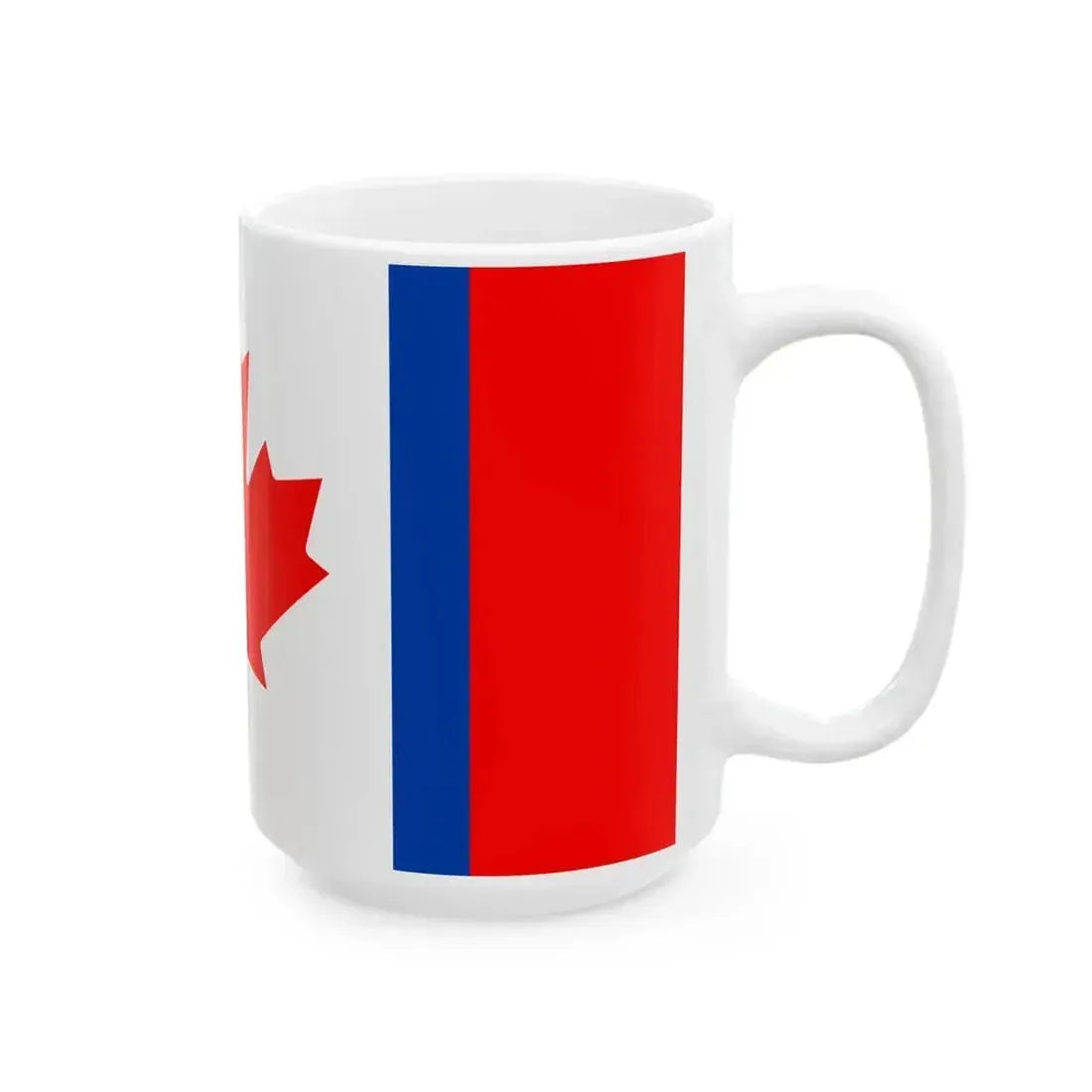 Canadian Duality Flag (Canada) White Coffee Mug - Go Mug Yourself