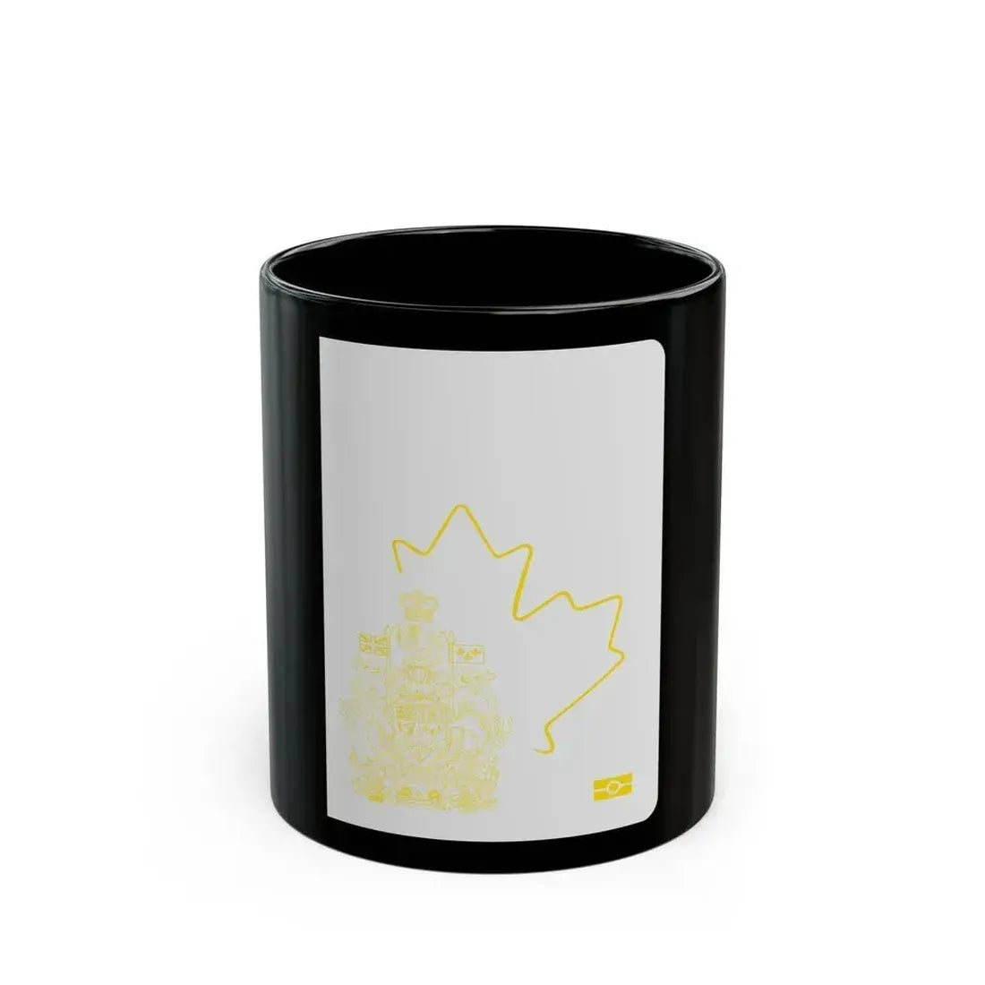 Canadian Emergency Passport - Black Coffee Mug 11oz - Go Mug Yourself