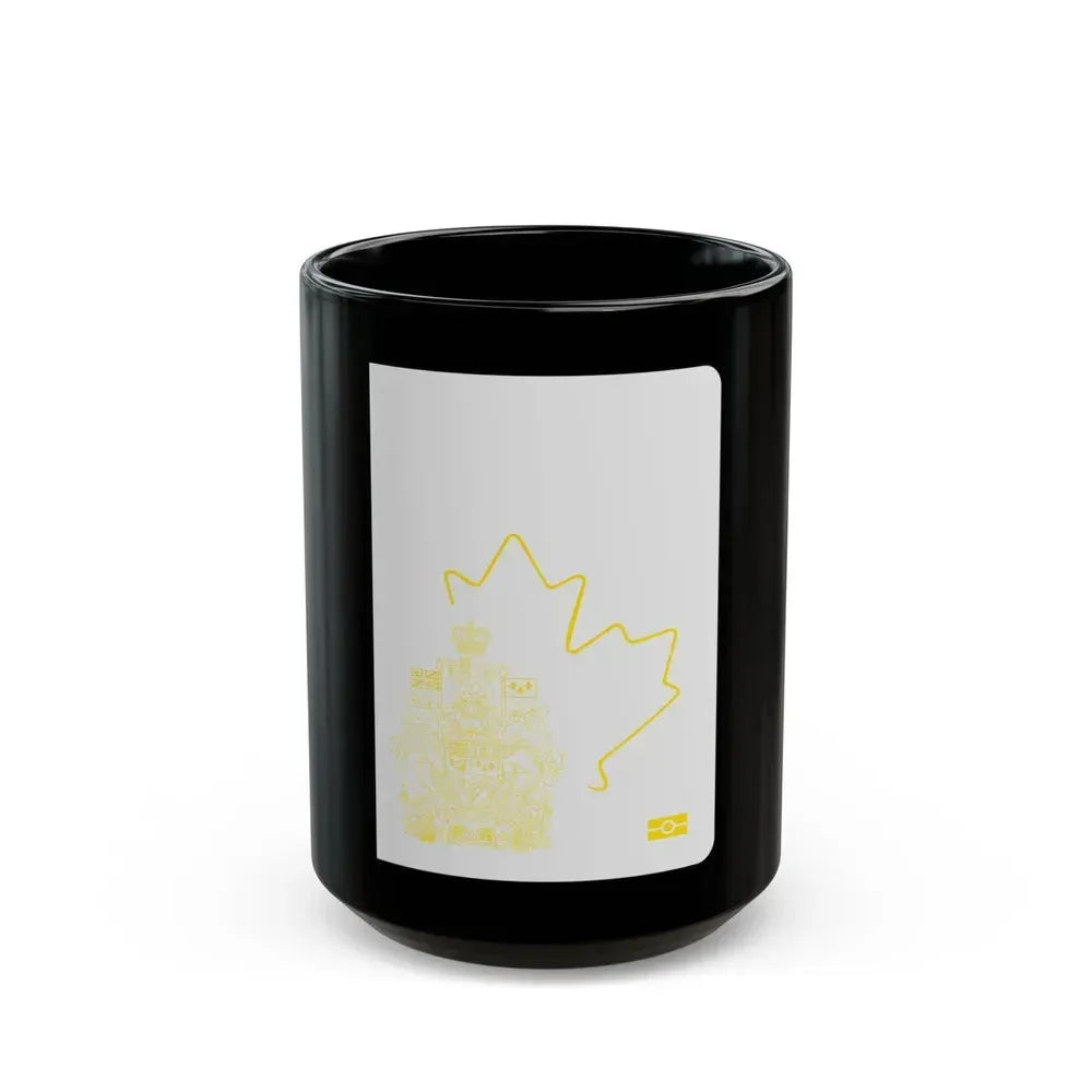 Canadian Emergency Passport - Black Coffee Mug 15oz - Go Mug Yourself