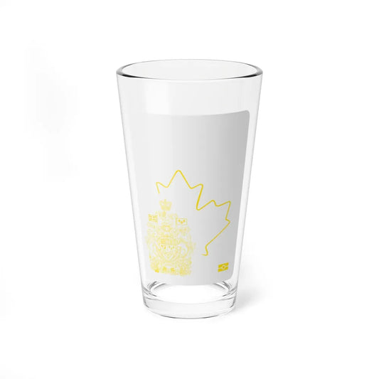 Canadian Emergency Passport - Pint Glass 16oz-16oz-Go Mug Yourself