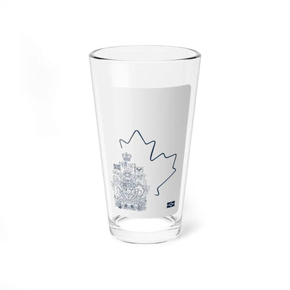 Canadian Emergency Travel Document - Pint Glass 16oz-16oz-Go Mug Yourself