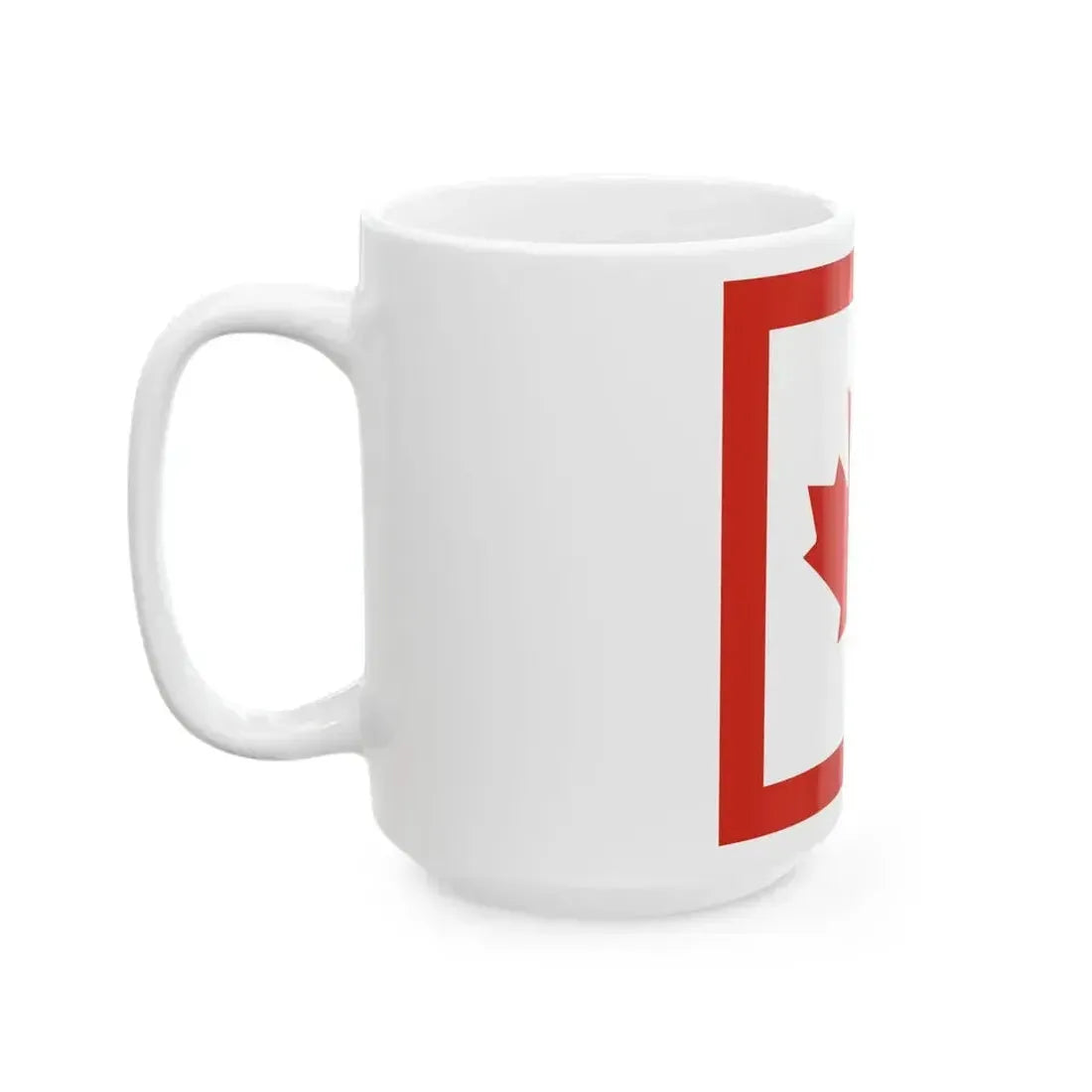 Canadian Flag Association flag (Canada) White Coffee Mug - Go Mug Yourself