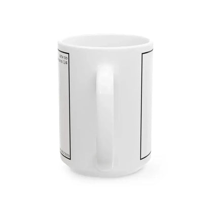 Canadian flag construction sheet-he2 (Canada) White Coffee Mug - Go Mug Yourself