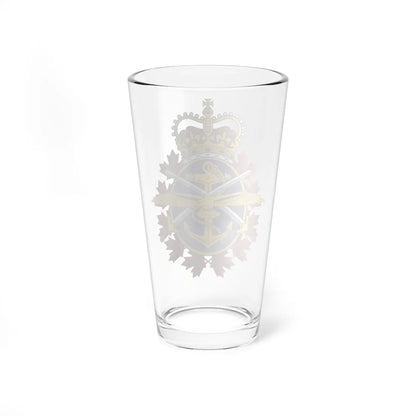 Canadian Forces emblem (Canada) (Coat of Arms) Pint Glass 16oz - Go Mug Yourself