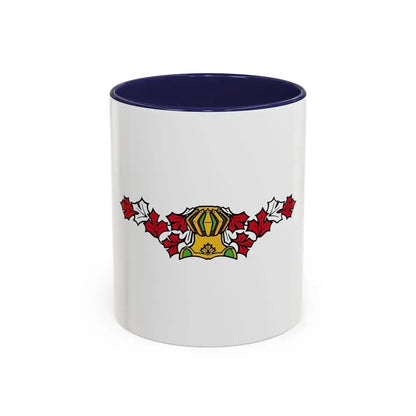 Canadian Helm - Accent Coffee Mug 11oz Navy - Go Mug Yourself