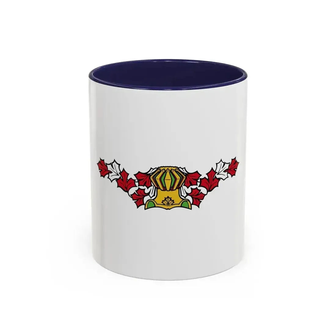 Canadian Helm - Accent Coffee Mug 11oz Navy - Go Mug Yourself