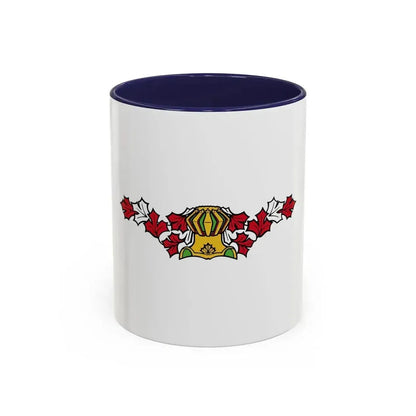 Canadian Helm - Accent Coffee Mug 11oz Navy - Go Mug Yourself