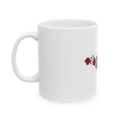 Canadian Helm - White Coffee Mug-Go Mug Yourself