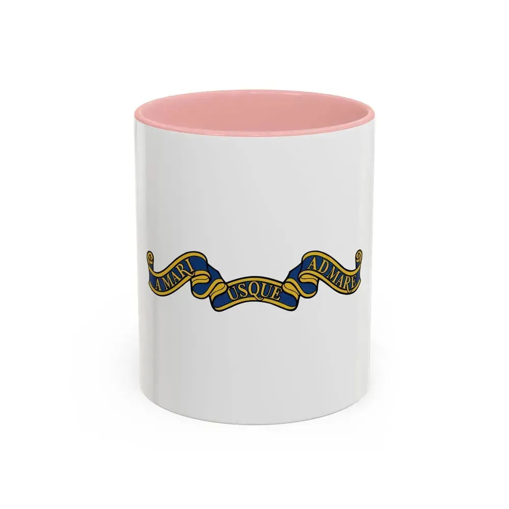 Canadian Motto - Accent Coffee Mug 11oz Pink - Go Mug Yourself