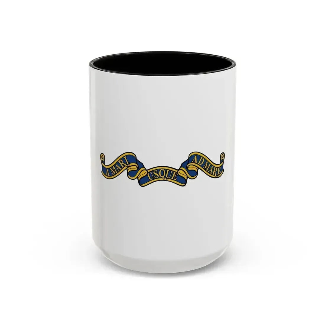 Canadian Motto - Accent Coffee Mug 15oz Black - Go Mug Yourself