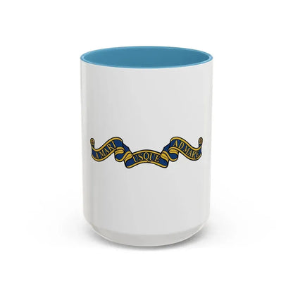 Canadian Motto - Accent Coffee Mug 15oz Light Blue - Go Mug Yourself