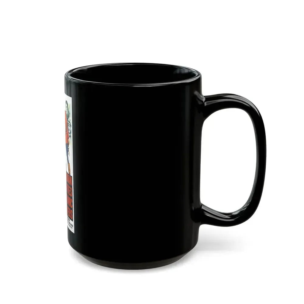 CANADIAN MOUNTIES VS ATOMIC INVADERS 1953 Movie Poster - Black Coffee Mug - Go Mug Yourself