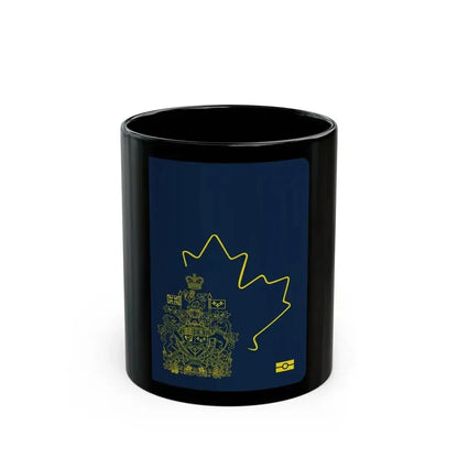 Canadian Passport - Black Coffee Mug 11oz - Go Mug Yourself
