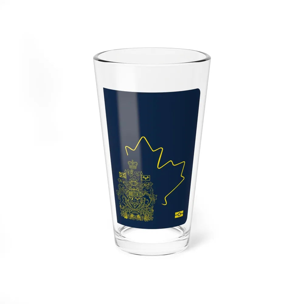 Canadian Passport - Pint Glass 16oz-16oz-Go Mug Yourself