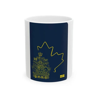 Canadian Passport - White Coffee Mug 11oz - Go Mug Yourself