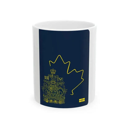 Canadian Passport - White Coffee Mug 11oz - Go Mug Yourself