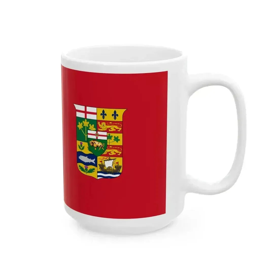 Canadian Red Ensign 1870 (Canada) White Coffee Mug - Go Mug Yourself
