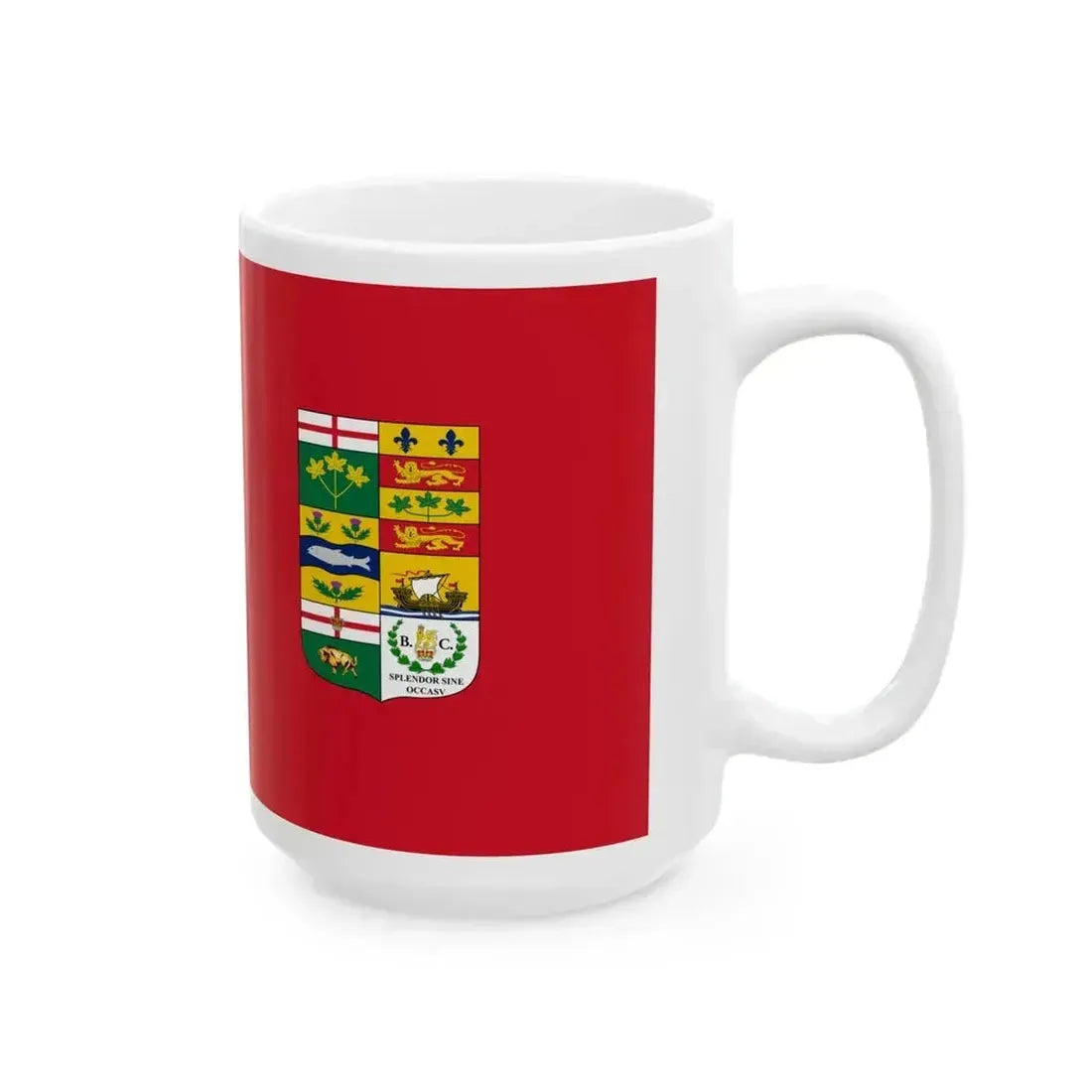 Canadian Red Ensign 1871 (Canada) White Coffee Mug - Go Mug Yourself