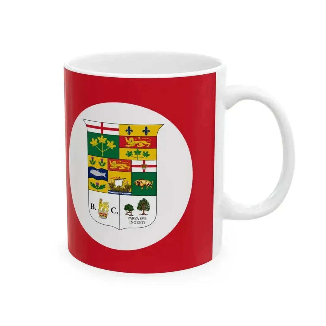 Canadian Red Ensign 1873 (Canada) White Coffee Mug - Go Mug Yourself