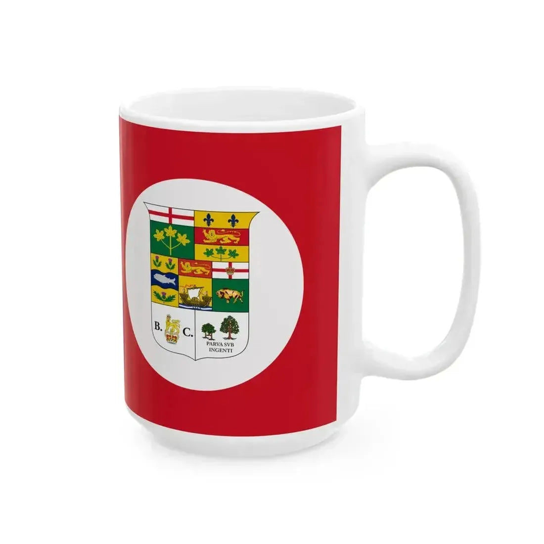 Canadian Red Ensign 1873 (Canada) White Coffee Mug - Go Mug Yourself